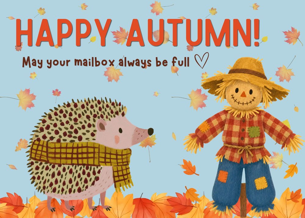 My autumn/fall design front