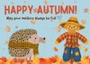 My autumn/fall design front