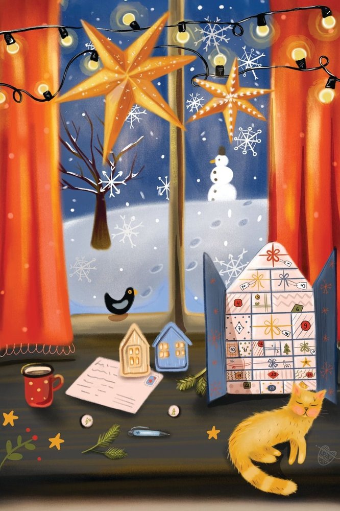 Cat Marluki and Advent, front