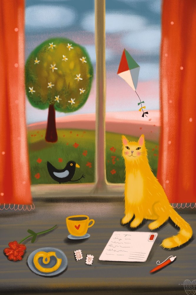 Cat Marluki and Late Spring, front