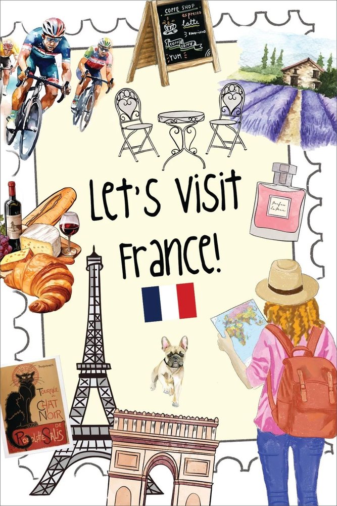 Let’s visit France, front