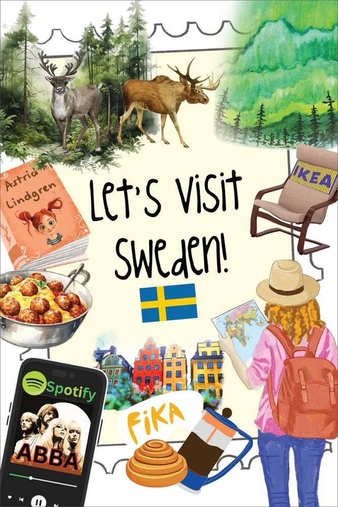 Let’s visit Sweden, front