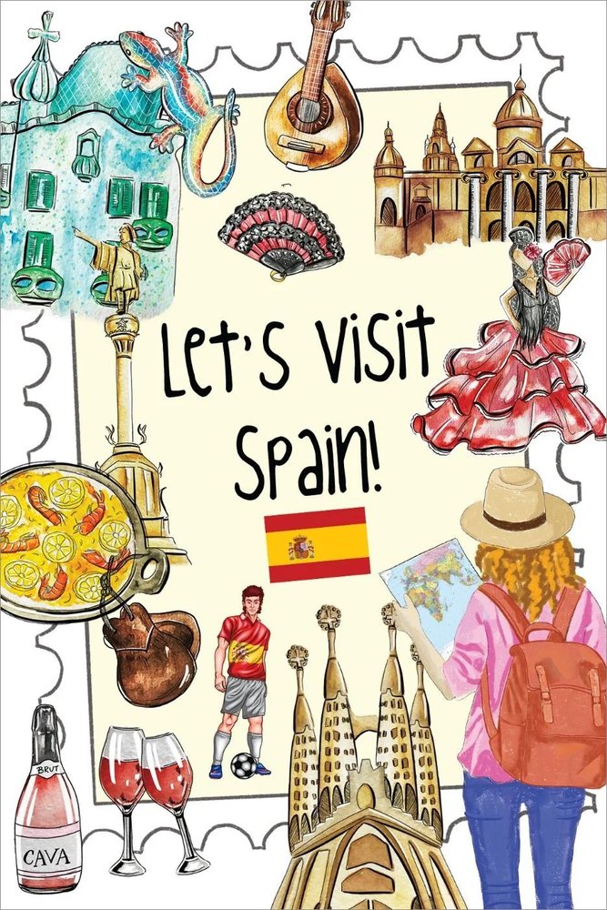 Let’s visit Spain, front
