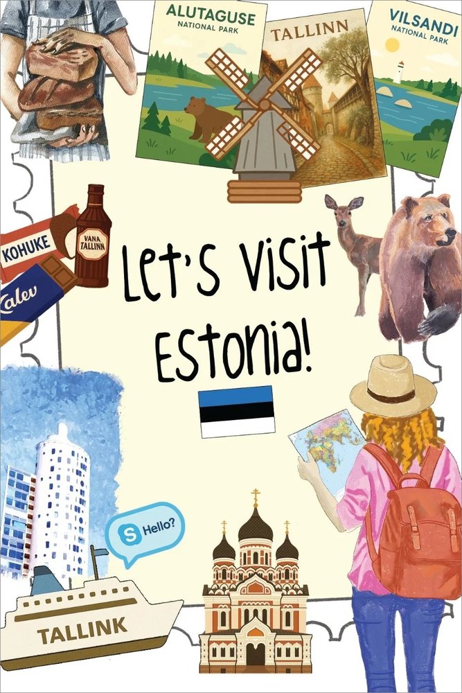 Let’s visit Estonia, front