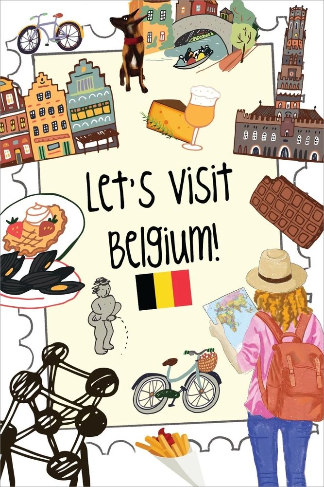 Let’s visit Belgium, front